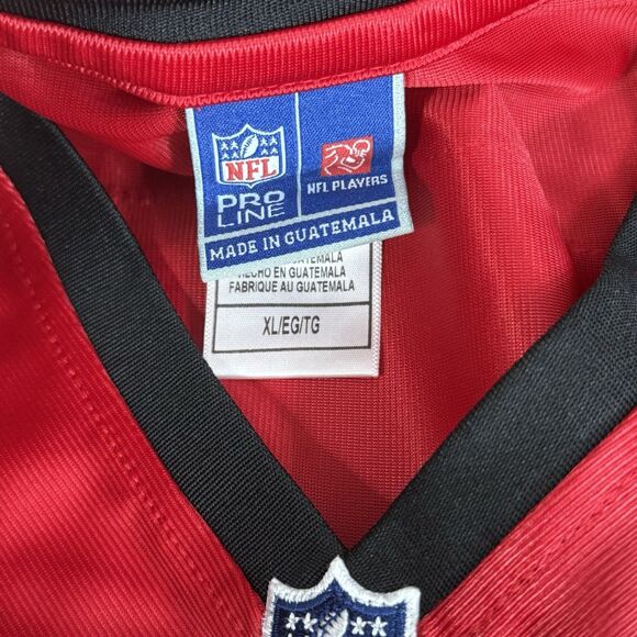 Atlanta Falcons Women's NFL Pro Line V-Neck Blank Jersey Football women's XL NWT - Picture 8 of 12